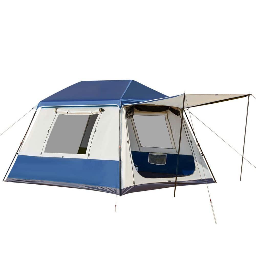 Quick-Release 9 ft. x 8 ft. Navy Blue Instant Cabin Tent with Rainfly and Carry Bag price history on PriceWatchPro