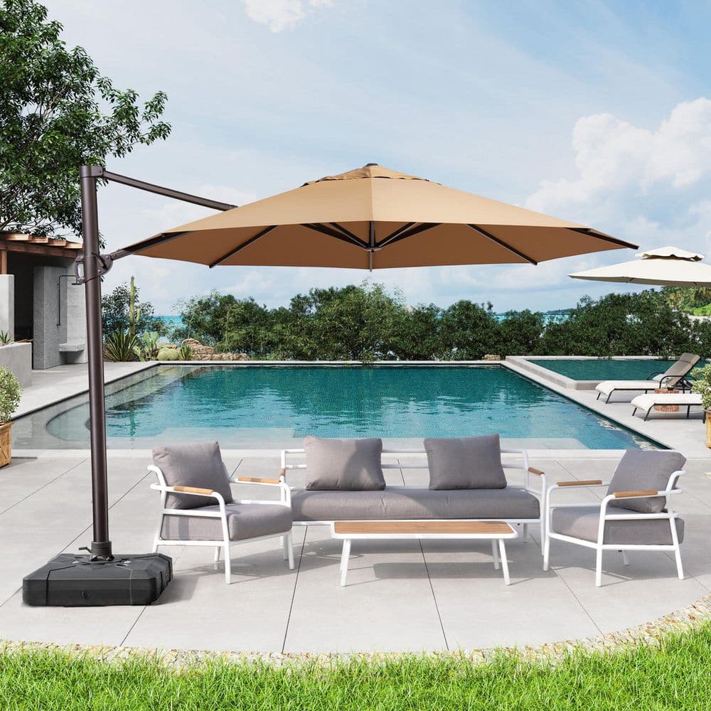 Pellebant 11 ft. x 11 ft. Round HeavyDuty 360Degree Rotation