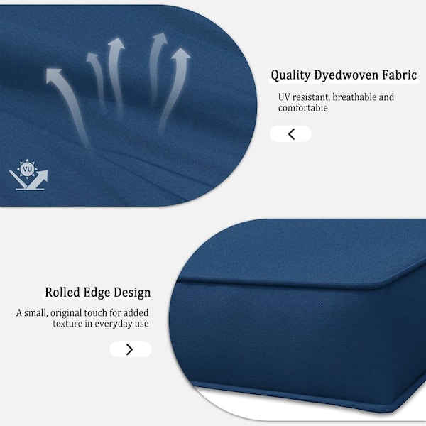 WNP 14-Piece Patio Cushion Covers Replacement with Zipper