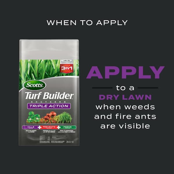 Scotts Lawns 235544 10000 sq. ft. Coverage Turf Builder Triple Action  Fertilizer, 1 - Pick 'n Save