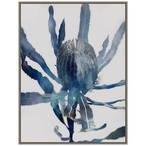 "Flowers From the Ashes I" by Urban Road 1 Piece Floater Frame Canvas Transfer Nature Art Print 30 in. x 23 in.