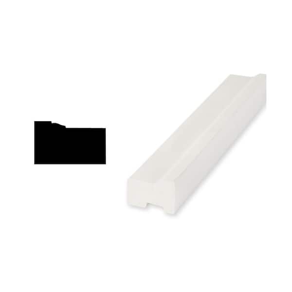 Woodgrain Millwork WM180 1-1/4 in. W. x 2 in. x 83 in. Marmo Brickmould PVC Molding Set (3-Piece)