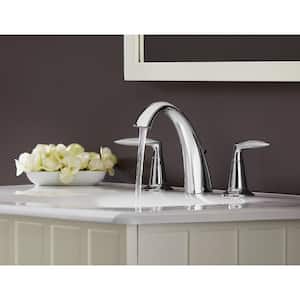 Alteo 8 in. Widespread 2-Handle Mid Arc Water-Saving Bathroom Faucet in Oil-Rubbed Bronze