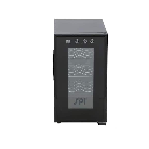 SPT 8-Bottle Wine and 24-Can Thermoelectric Beverage Cooler with Heating