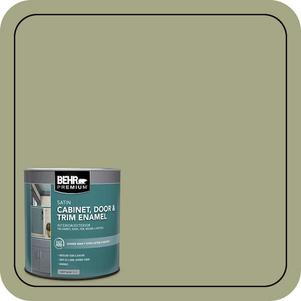 1 qt. #S370-4 Rejuvenation Satin Enamel Interior/Exterior Cabinet, Door & Trim Paint