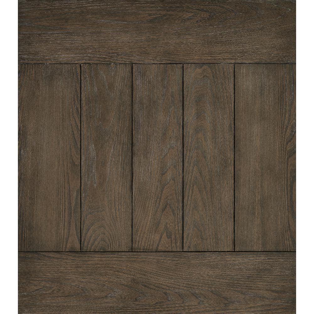 Heavenly Hued Distressed Weathered Gray Square End Table