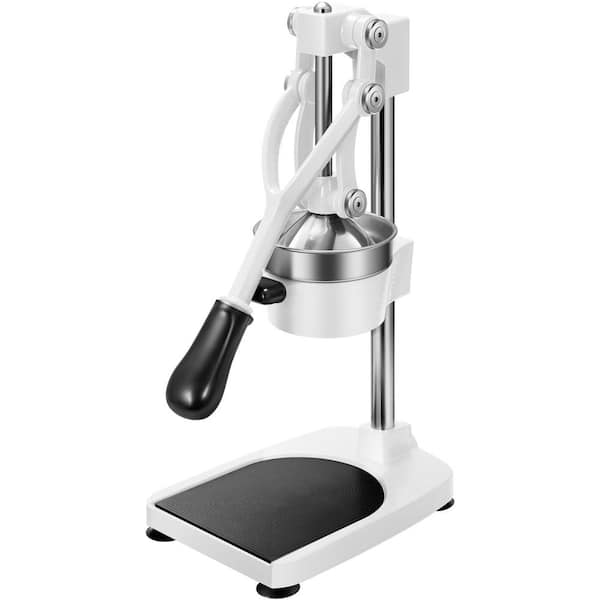 Stainless Steel White Manual Hand Press Orange Juicer Machine