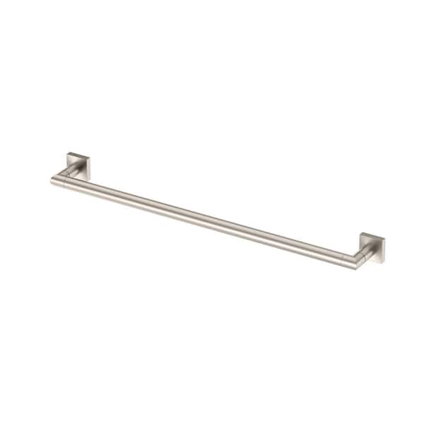 Gatco Glam Too 24 in. Wall Mounted Towel Bar in Satin Nickel