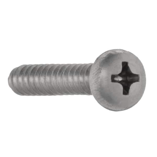 Everbilt #10 x 1-1/4 in. Stainless Steel Phillips Pan Head Sheet Metal Screw  (25-Pack) 823722 - The Home Depot