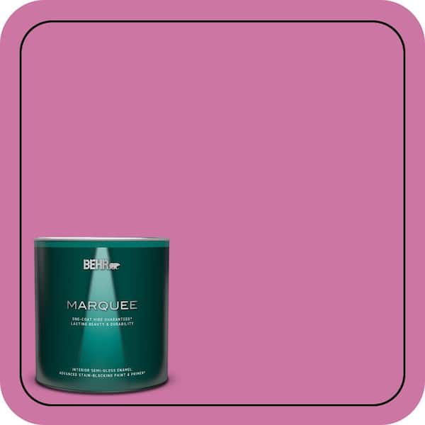 1 qt. #P120-4 Heart Breaker Semi-Gloss Enamel Interior Paint & Primer