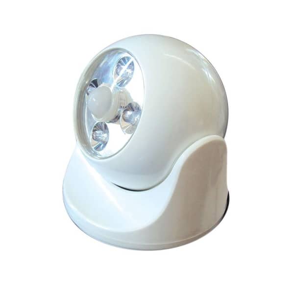 MAXSA 25 ft. Outdoor White Motion Activated Light-DISCONTINUED