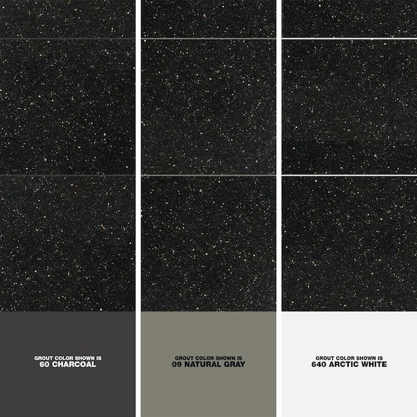 Black Galaxy Granite 12x12  Quality Granite for Flooring