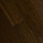 Jatoba Walnut Graphite 3/8 in. T x 5 in. W x Varying Length Click Lock Exotic Hardwood Flooring (26.25 sq. ft. /case)