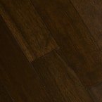 Jatoba Walnut Graphite 3/8 in. T x 5 in. W x Varying Length Click Lock Exotic Hardwood Flooring (26.25 sq. ft. /case)