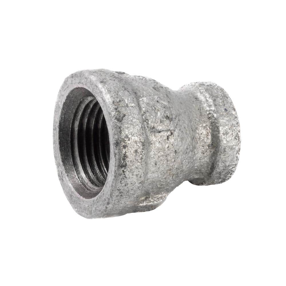 1/2 in. x 1/4 in. Galvanized Malleable Iron FPT x FPT Reducing Coupling Fitting price history on PriceWatchPro