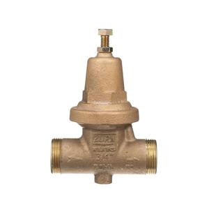 3/4 in. Lead-Free Bronze Water Pressure Reducing Valve with Double Union Female Copper Sweat