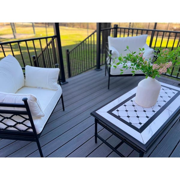 Fortress Building Products Infinity 5-in x 5-in x 10-ft Tiger Cove Brown Composite Deck Post Sleeve