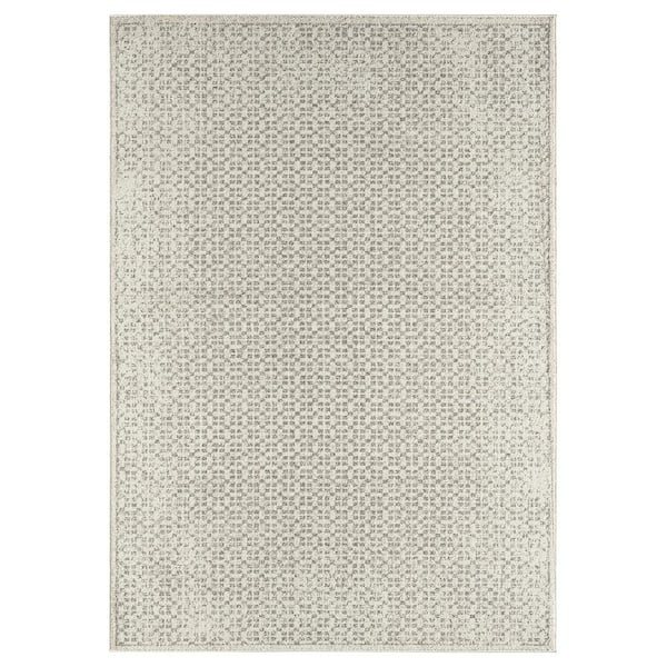 Abani Layla Beige 7 ft. 9 in. x 10 ft. 2 in. Abstract Polypropylene Area Rug