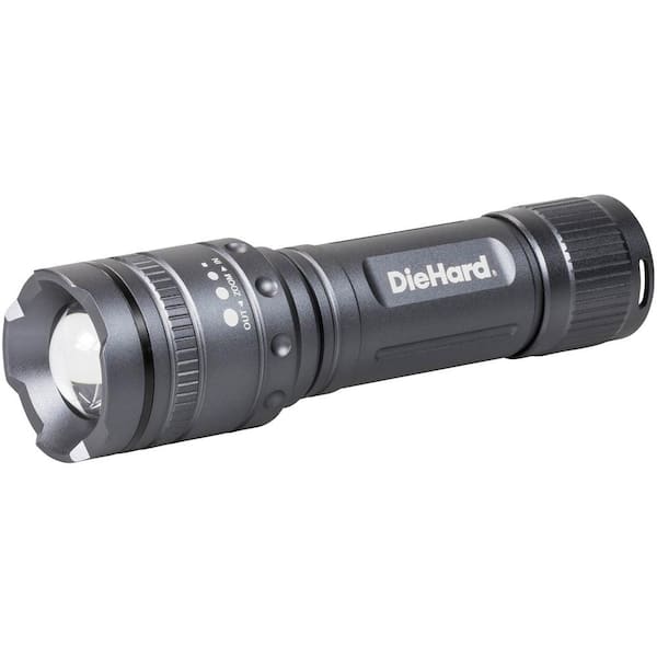 DieHard 600-Lumens Twist Focus Flashlight 41-6121 - The Home Depot