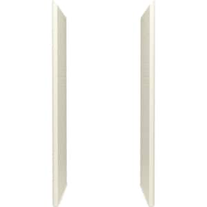 Traverse 34 in. W x 72.25 in. H Glue Up Side Shower Wall Set in Biscuit