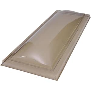 14-1/2 in. x 46-1/2 in. Fixed Curb Mount Polycarbonate Skylight