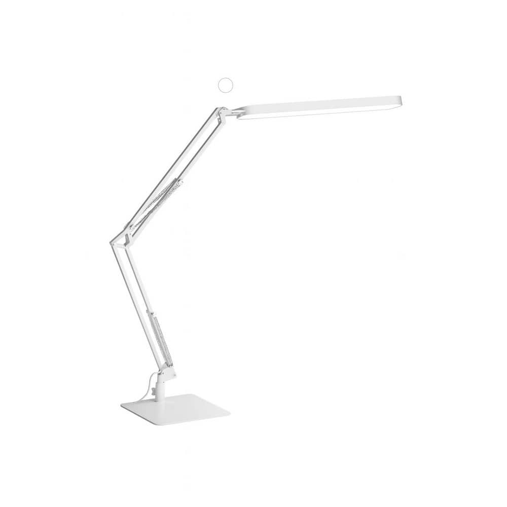 16.5 in. White Finish LED Desk Lamp and Adjustable Swing Arm Dimmable Light with Timer Eye Protection Memory Function price history on PriceWatchPro