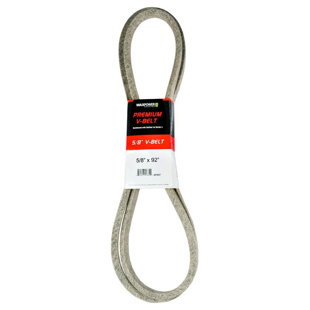 MaxPower 5/8 in. x 92 in. Premium V-Belt 347637 - The Home Depot