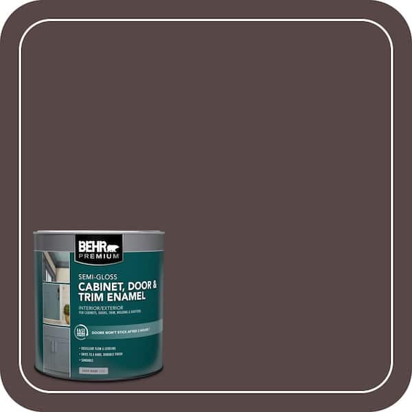 1 qt. #HDC-CL-14 Pinecone Path Semi-Gloss Enamel Interior/Exterior Cabinet, Door & Trim Paint
