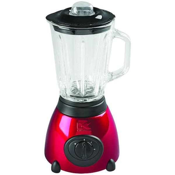 KALORIK 3-Speed 50 oz. Blender in Red Metallic-DISCONTINUED