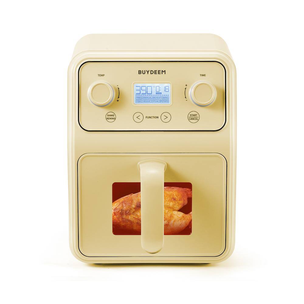 4.2 Qt. Stainless Steel Countertop Air Fryer in Mellow Yellow One-Touch Control with LCD Display price history on PriceWatchPro