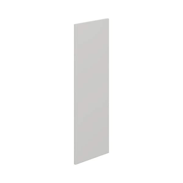 Milton 14 in. W x 37.5 in. H Wall Cabinet End Panel in Light Gray