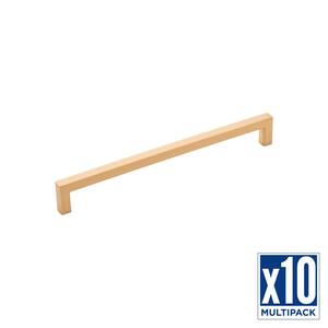5-1/16 Inch Brushed Golden Brass Center to Center 128mm Hickory Hardware HH075328-BGB Skylight Collection Pull