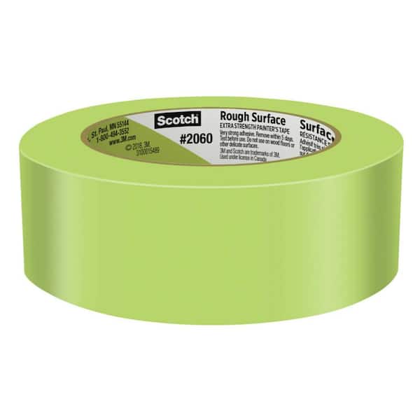 2060 1.41 inches x 60 yards Scotch Rough Surface Painter's Tape 1 Roll 