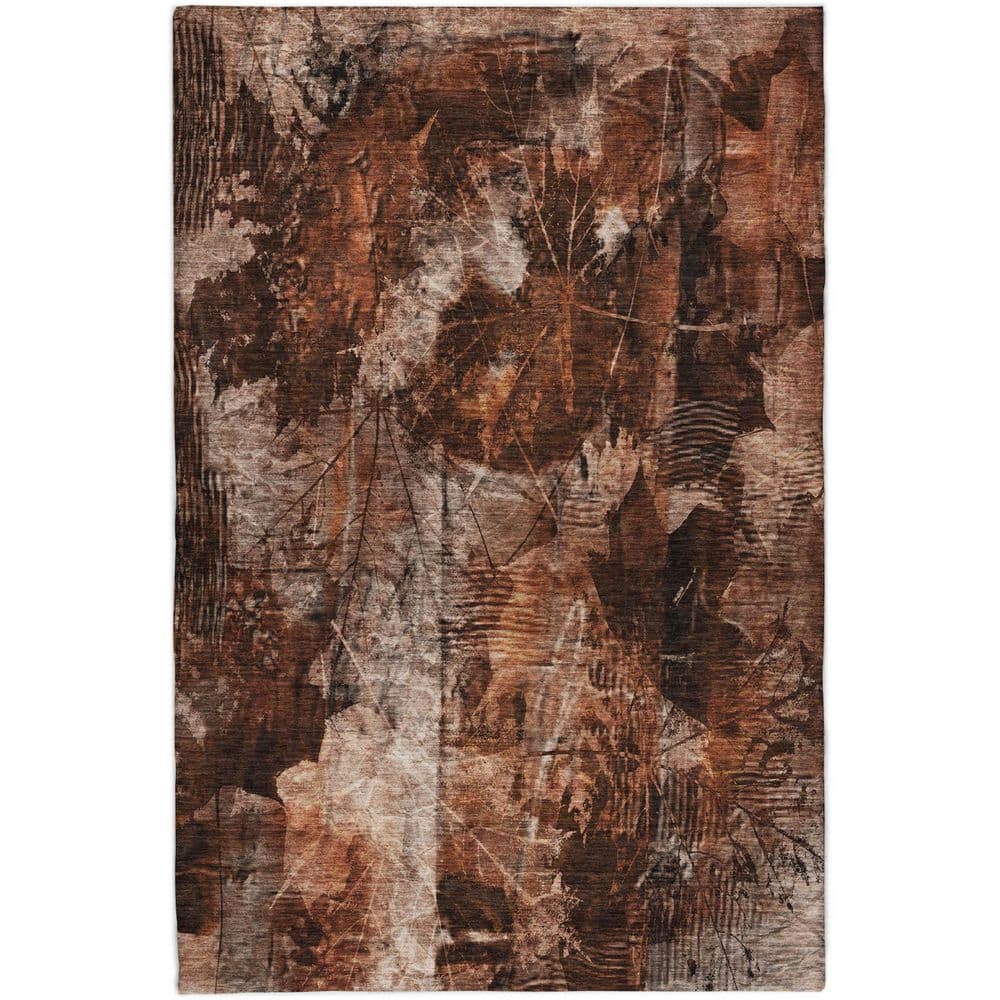 Dream Shag Premium Machine Washable Abstract ADS560 Paprika 10 ft. x 14 ft. Area Rug price history on PriceWatchPro
