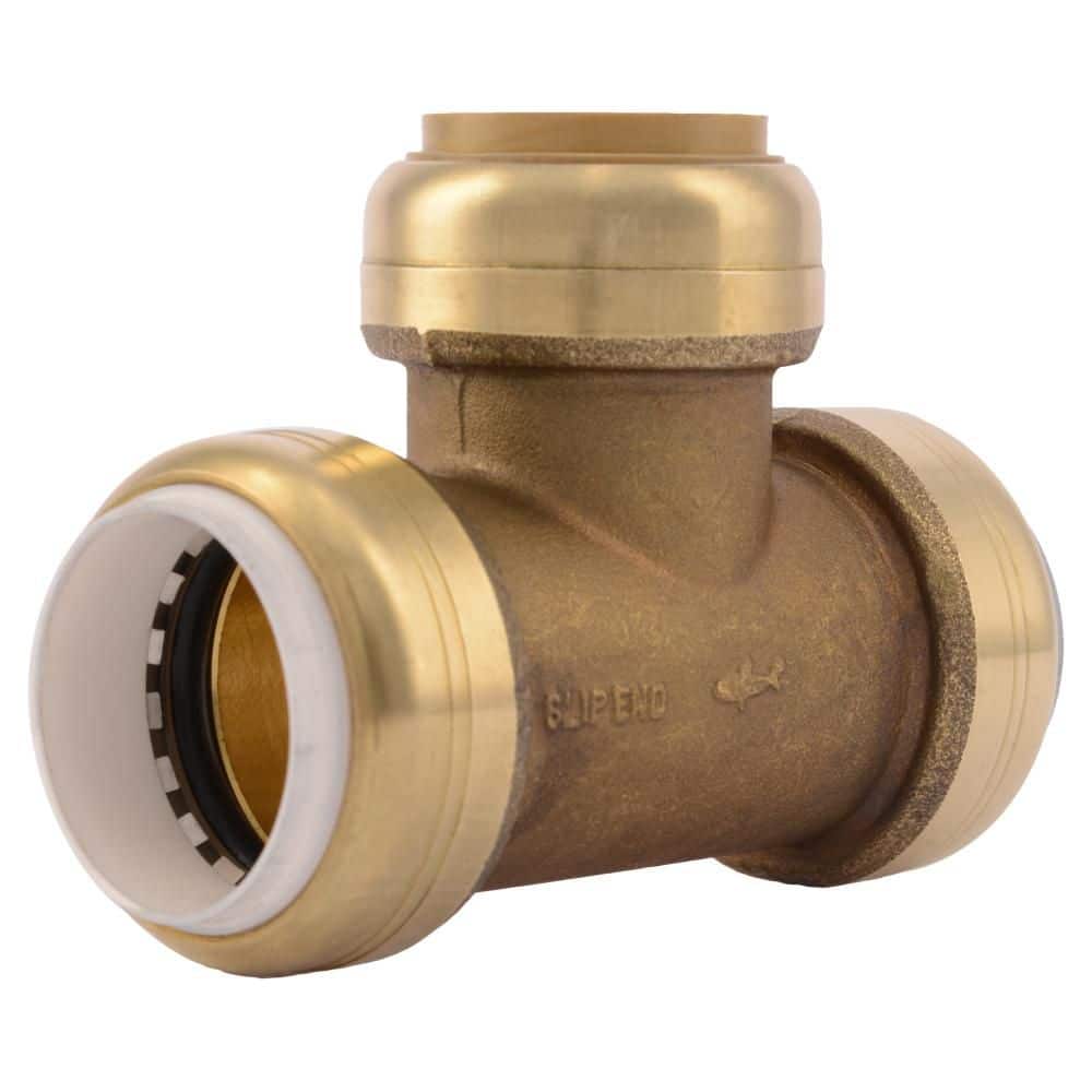 1 in. Push-to-Connect PVC IPS x Push-to-Connect PVC IPS x Push-to-Connect CTS Brass Slip Tee Fitting, (3-Pack) price history on PriceWatchPro