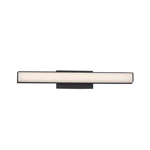 WAC Lighting Brink 18 in. Black LED Vanity Light Bar and Wall Sconce ...