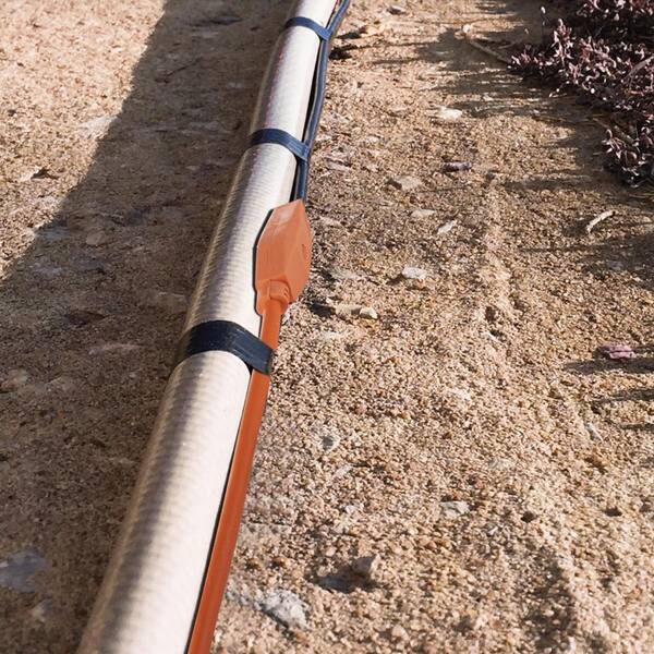 VEVOR 30 ft. Pipe Heating Cable 7-Watt 120-Volt Heat Tape Hose PVC with  Built-in Thermostat for Metal Plastic Pipe from Freeze GDJRDLMC30FT7EAAGV5  - The Home Depot