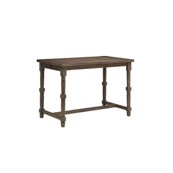 Unbranded Brittany Deluxe Vintage Walnut Bar Table