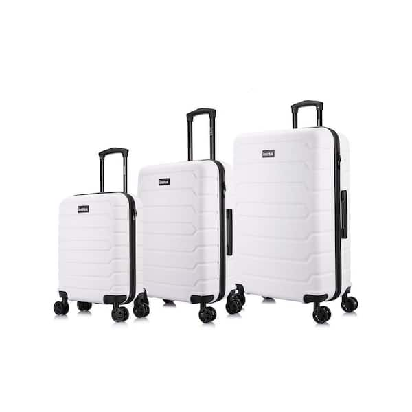 InUSA Prints 3-Piece 20/24/38 Lightweight Hardside Set Luggage 