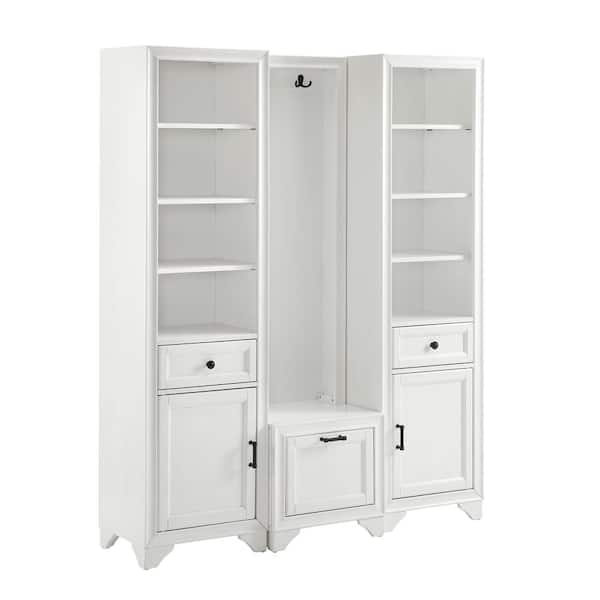 CROSLEY FURNITURE Tara White 3-Piece Entryway Set