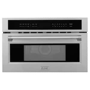 30 in. 1000-Watt Built-In Microwave Oven in Stainless Steel