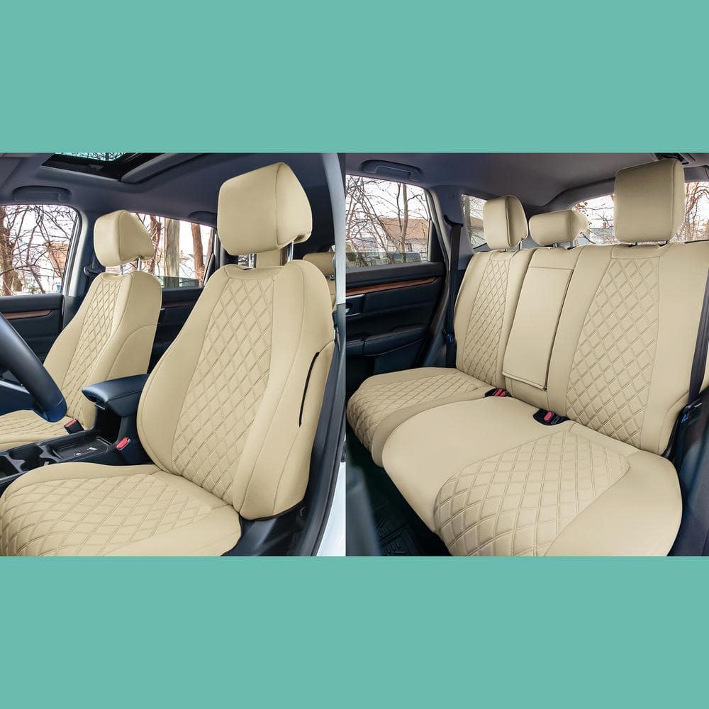 FH Group Neoprene Custom Fit Full Set Seat Covers for 2017-2022 Honda CR-V  LX EX and EX-L DMCM5014SDBG-FL - The Home Depot
