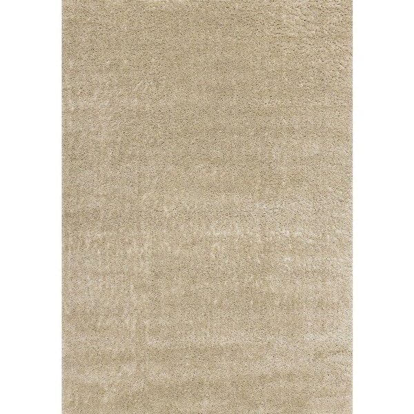 Marakai Collections 4' x 6' (3'11" x 5'11") Beige Tonal/Solid Indoor Area Rug