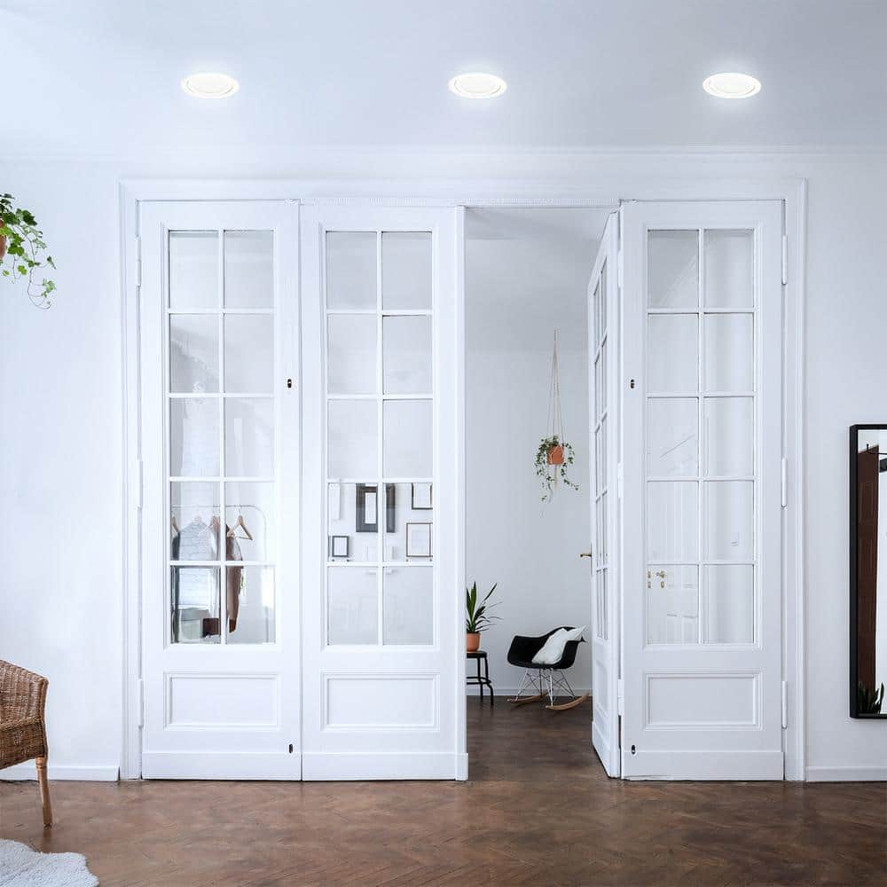 White 6-Inch Dimmable LED Recessed Lighting Kit