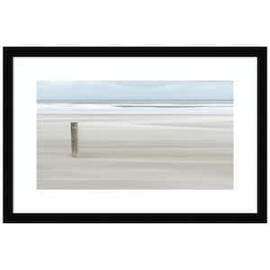 "Steadfast Shoreline" by Greetje van Son 1 Piece Wood Framed Color Travel Photography Wall Art 14-in. x 21-in. .