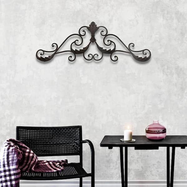 Brown Curved Rustic Door Topper Wall Decor Brown Curved Rustic Door Topper Wall Decor