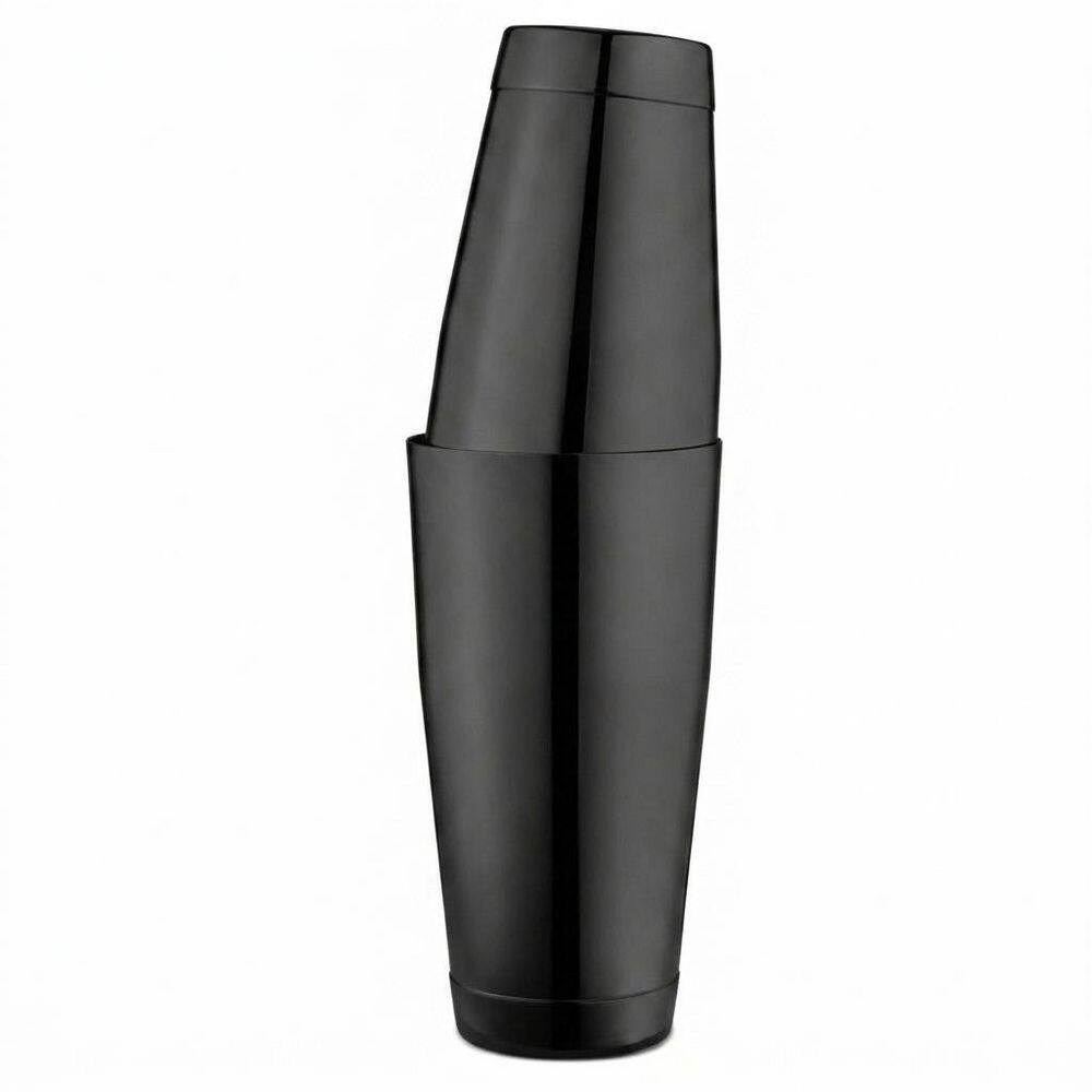 Black Boston Cocktail Shaker Set with 28 oz Weighted and 18 oz Unweighted Stainless Steel Tins price history on PriceWatchPro