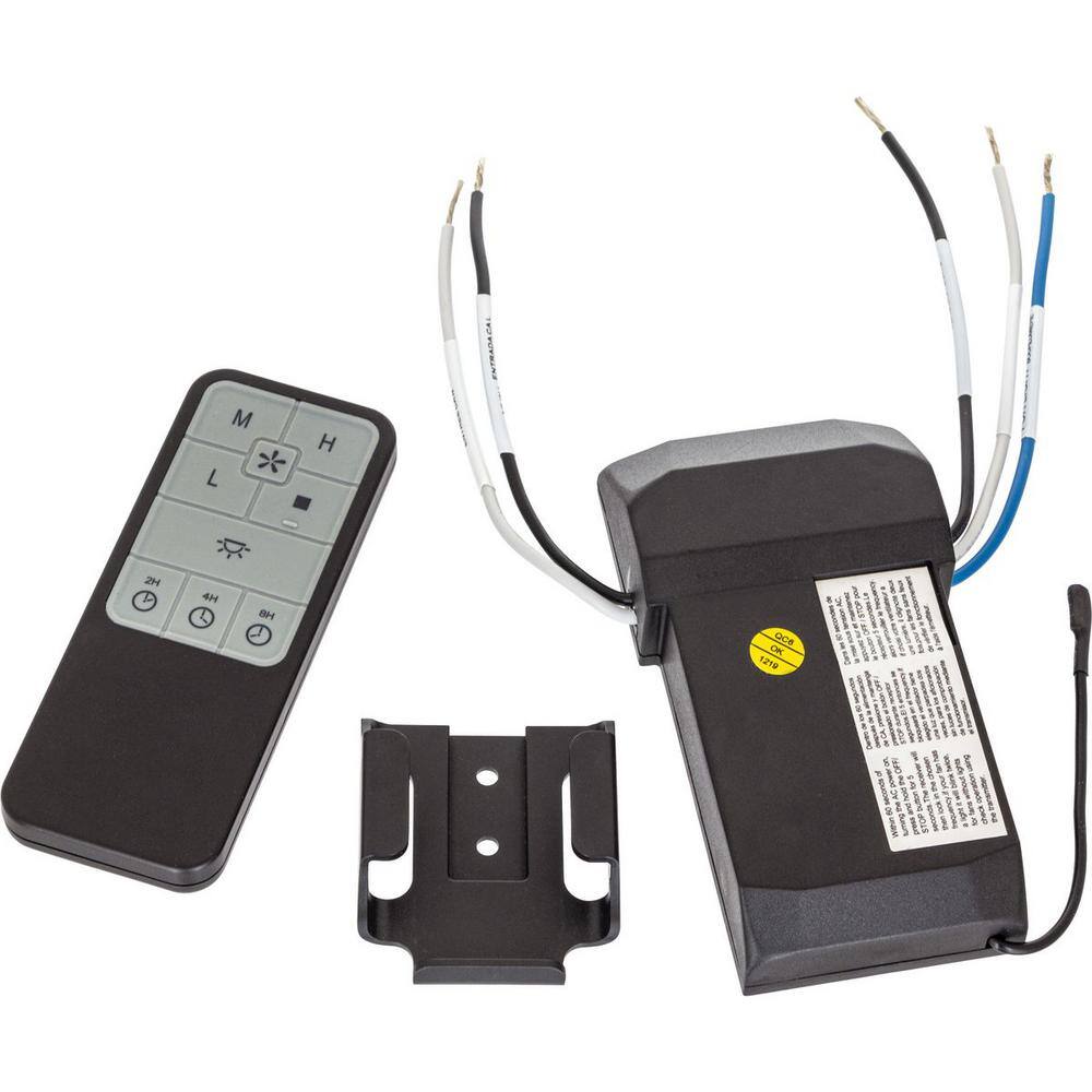 Black Universal WiFi Remote Control for Ceiling Fans