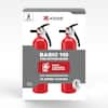 Kidde Home 1-A:10-B:C Class ABC 2.5 lb. Fire Extinguisher 2-Pack, FA110G 21030932