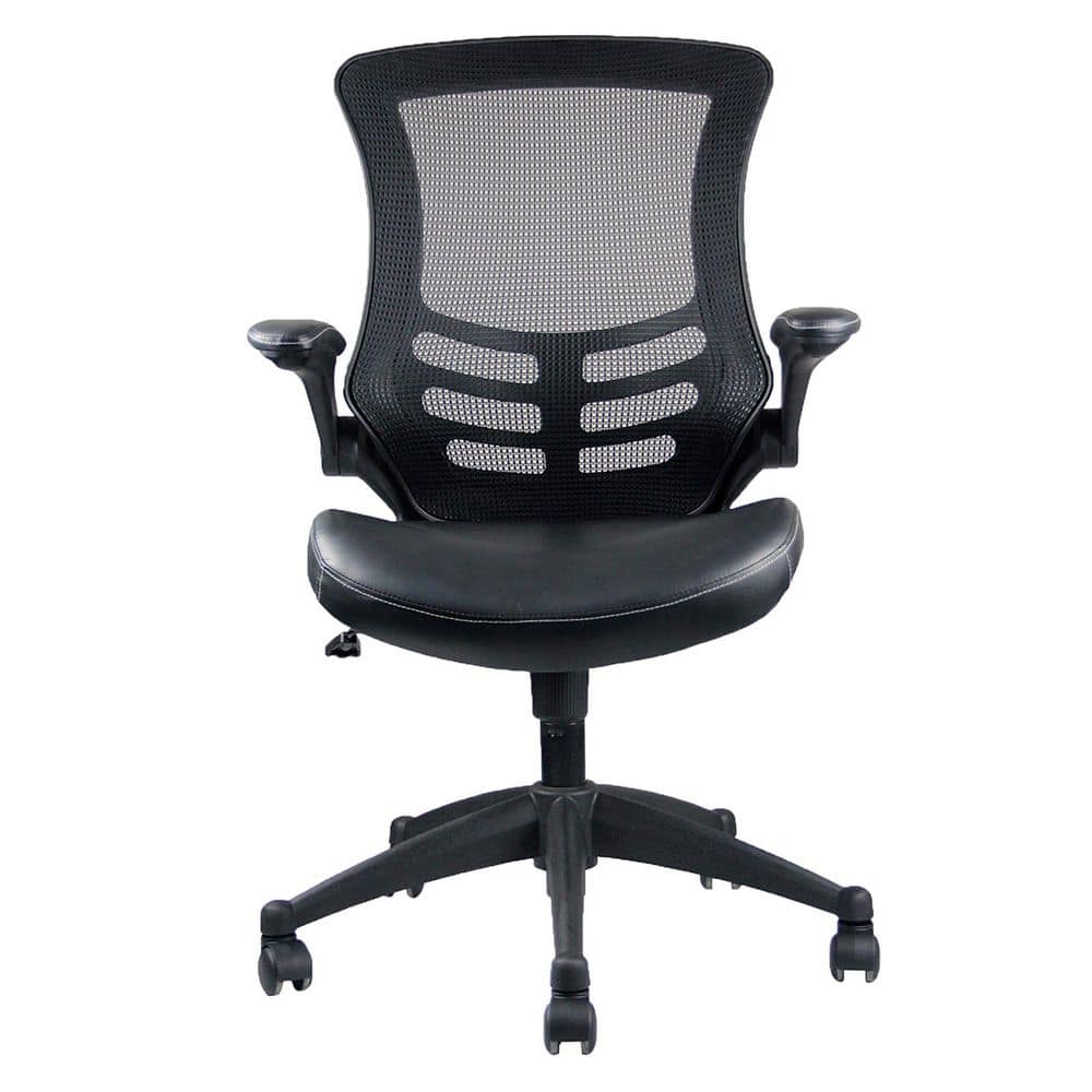 Techni Mobili Mid-Back Mesh Office Chair with Adjustable Arms